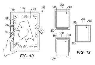 Illustration for article titled Apple Touch-sensitive Bezel Patent